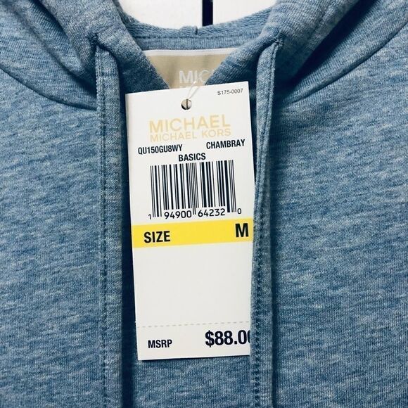 ‎NWT: Michael Kors Cinch Bottom Hoodie - Picture 12 of 14